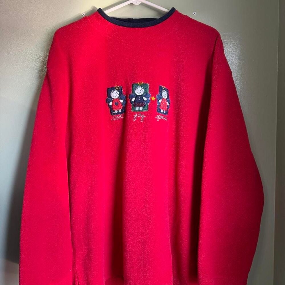 Unbranded Men's Red Sweatshirt
